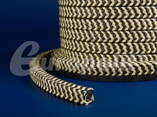 europolit PTFE packing with graphite filling intertwined with aramid type EPA/Z