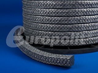 europolit PTFE packing with graphite filling type EPG